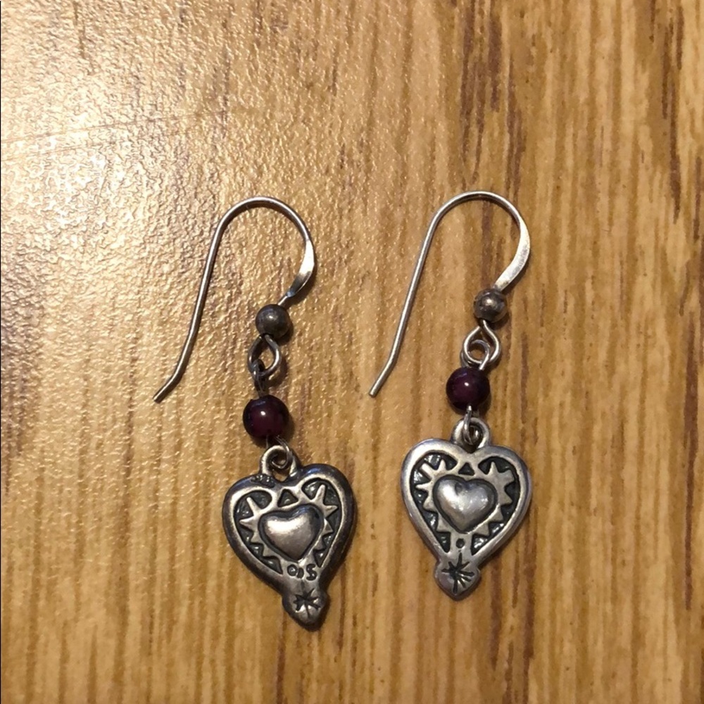 Silpada heart earring